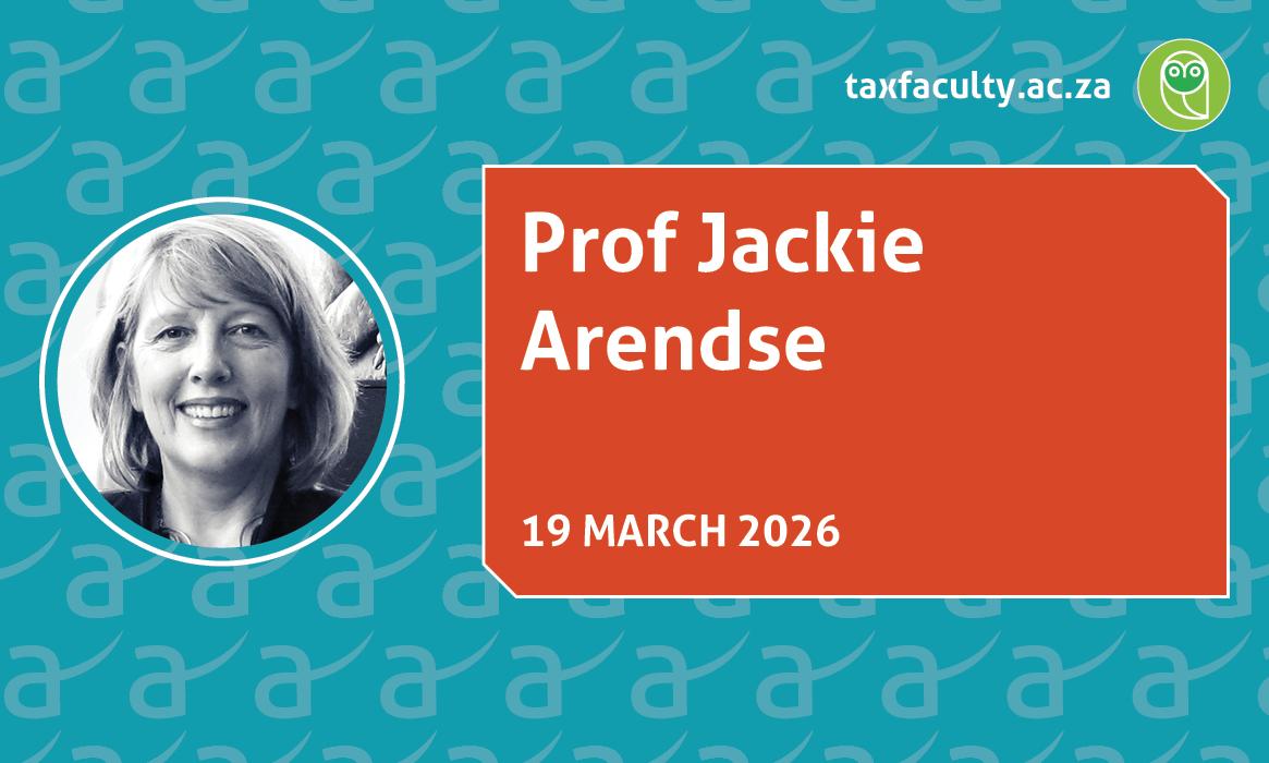 Monthly SARS Update with Prof Jackie Arendse - March 2026