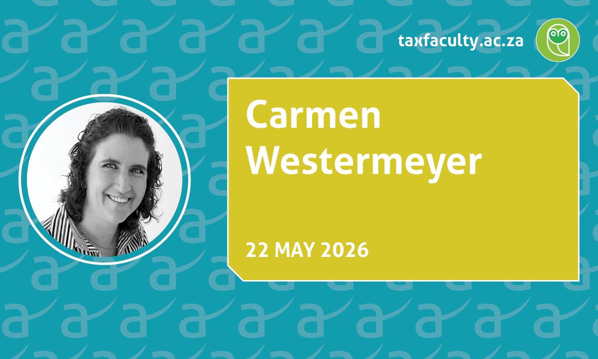 TaxCafe with Carmen Westermeyer: A Discussion Forum Resolving Practitioner Issues In Tax Practice - May 2026